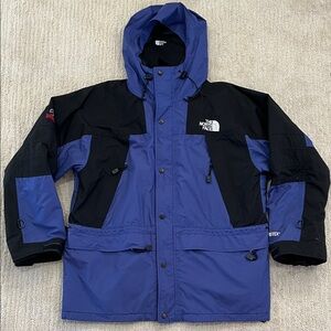 Vintage Y2K The North Face 3-In-1 Summit Series Gore-Tex XCR Blue Jacket Large